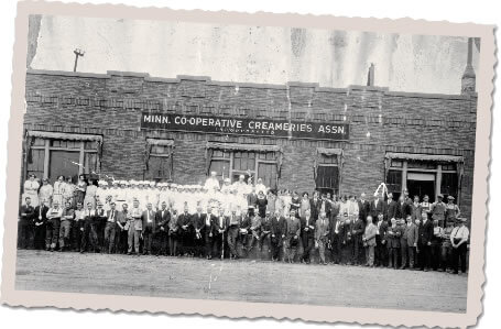 An Old Photograph Of The Minnesota Cooperative Creameries Association